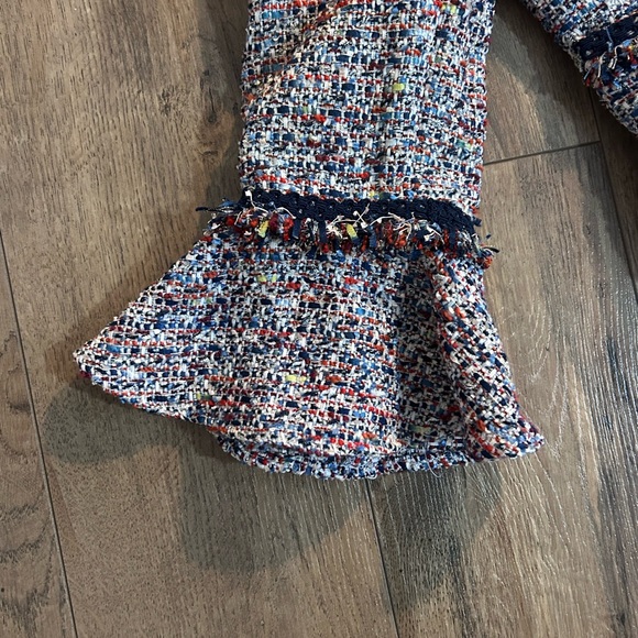 Tahari Multicolor Tweed Skirt Suit - Picture 4 of 11